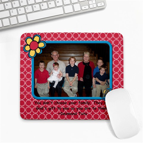 Family Mousepad By Martha Meier Front