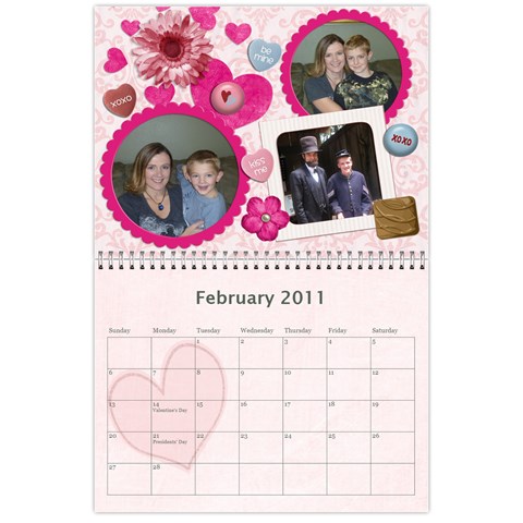 2011 Calendar By Lmw Feb 2011