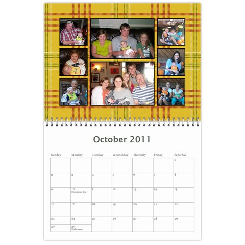 Calendar 2010 By April Schaack Oct 2011