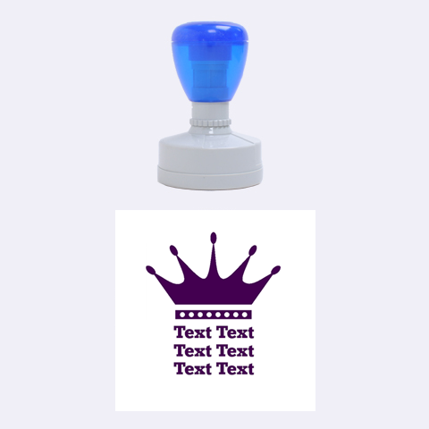 Crown By Clince 1.5 x1.5  Stamp