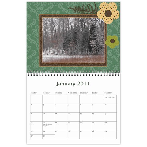 Moms Calandar By Dina Knowles Jan 2011