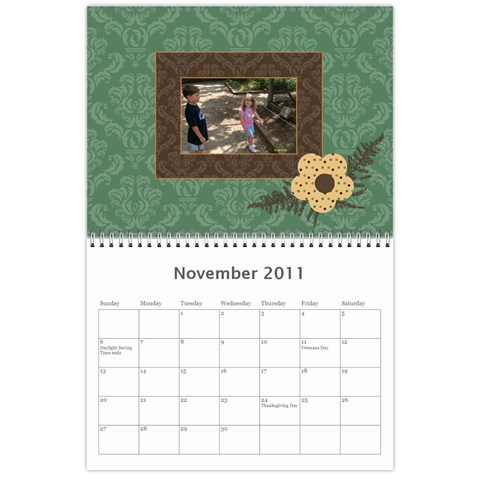 Moms Calandar By Dina Knowles Nov 2011