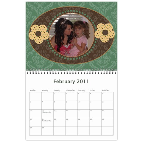 Moms Calandar By Dina Knowles Feb 2011