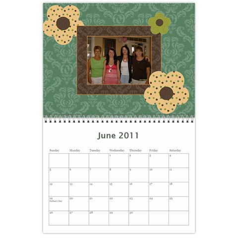 Moms Calandar By Dina Knowles Jun 2011