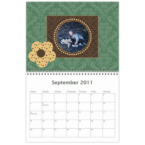 Moms Calandar By Dina Knowles Sep 2011