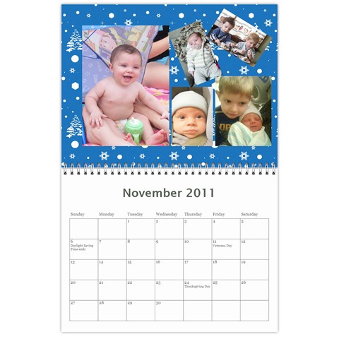 Family Calendar By Jeri Nov 2011