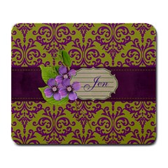 Mousepad-lavander love - Large Mousepad