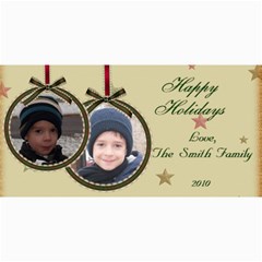 Christmas Card - 4  x 8  Photo Cards