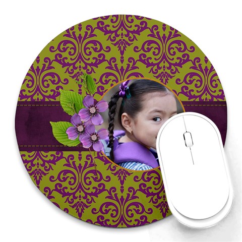 Round Mousepad Front