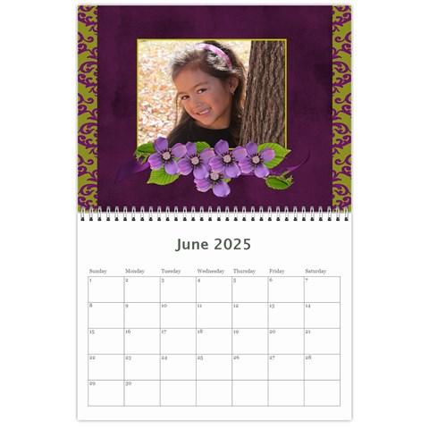Calendar Jun 2025