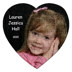 Lauren heart puzzle 2010 - Jigsaw Puzzle (Heart)
