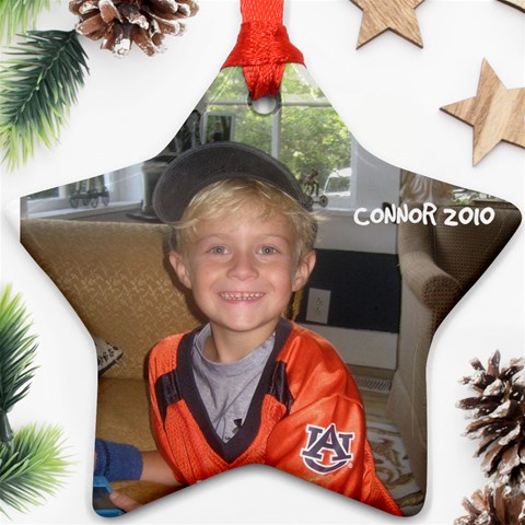 Connor Ornament By Cindy Blair Speigle Front