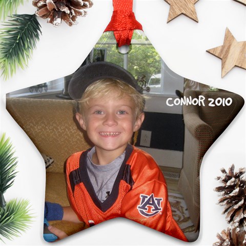Connor Ornament By Cindy Blair Speigle Back
