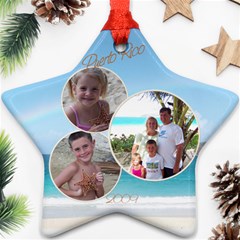 Puerto Rico - Ornament (Star)