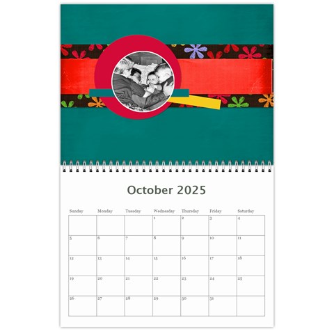 2025 Calendar By Brooke Oct 2025