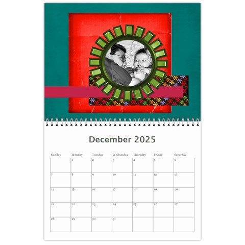 2025 Calendar By Brooke Dec 2025