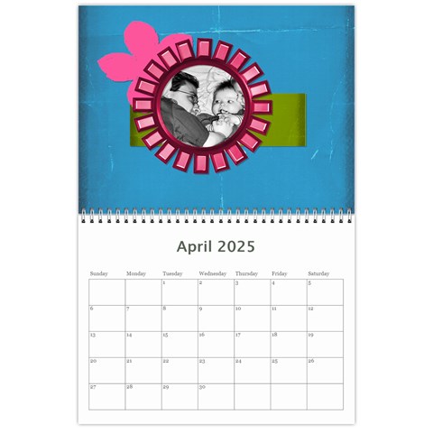 2025 Calendar By Brooke Apr 2025