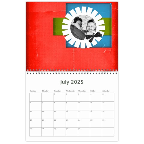 2025 Calendar By Brooke Jul 2025