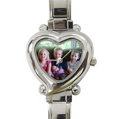 Mom Watch - Heart Italian Charm Watch