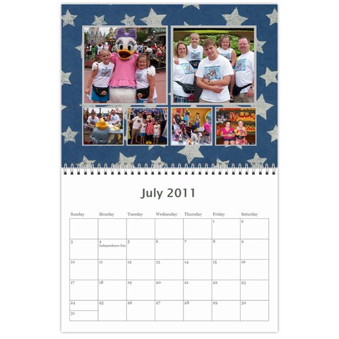 Caledar By Tracy Ford Jul 2011