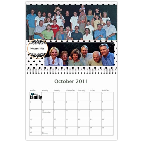 Neusse 2011 Calendar By Cindy Oct 2011