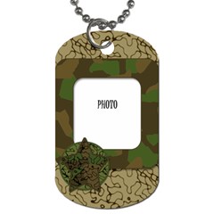 Cammo Tag - Dog Tag (One Side)