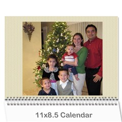 Calendar - Wall Calendar 11  x 8.5  (12-Months)