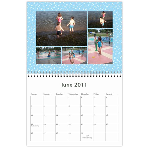 Calendar By Mary Jun 2011