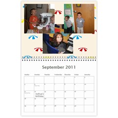 Calendar By Mary Month