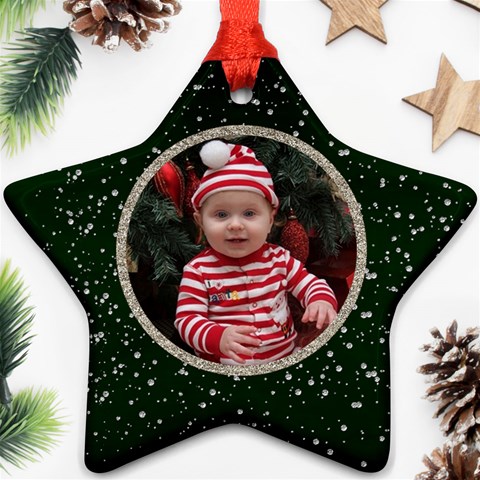 Christmas Ornament Star Front