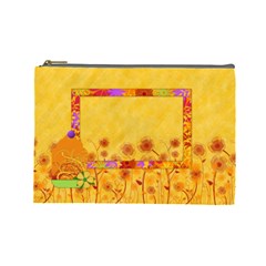 Cosmetic Bag-Miss Ladybugs Garden 1004 - Cosmetic Bag (Large)