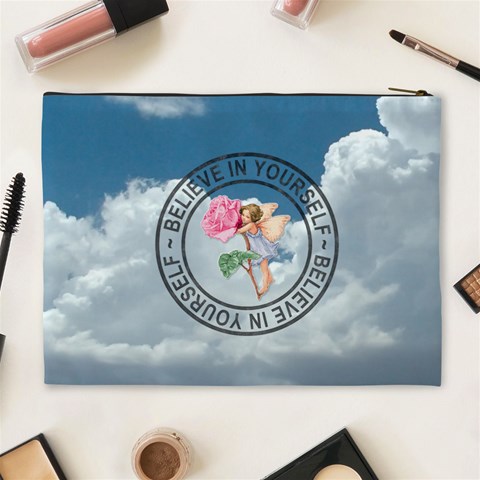 The Sky Is The Limit Xl Cosmetic Bag By Lil Back