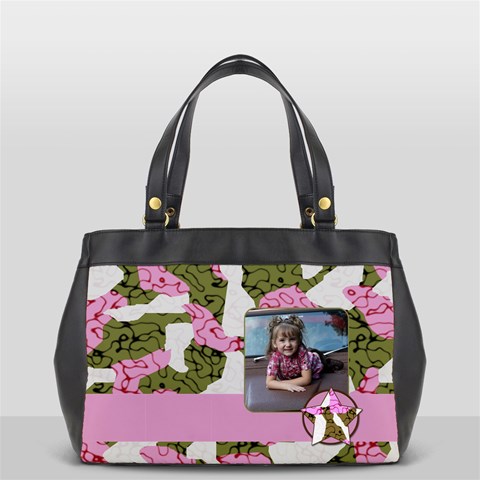 Pink Cammo Purse By Amanda Bunn Front