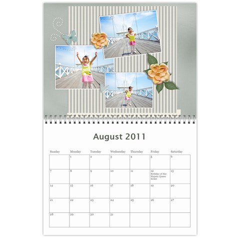 Calendar2011 By Duangkamol Tan Aug 2011