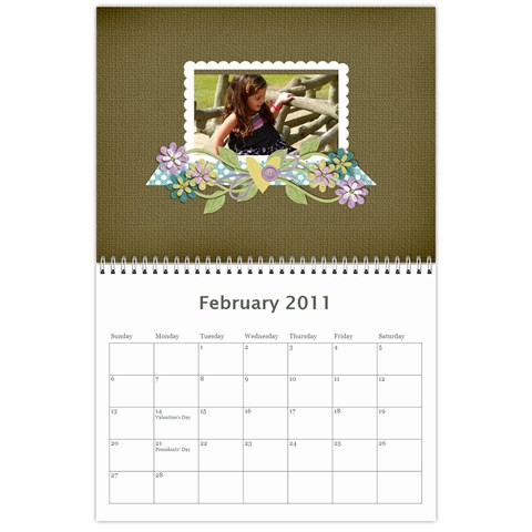 Calendario Feb 2011