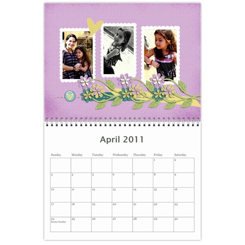 Calendario Apr 2011