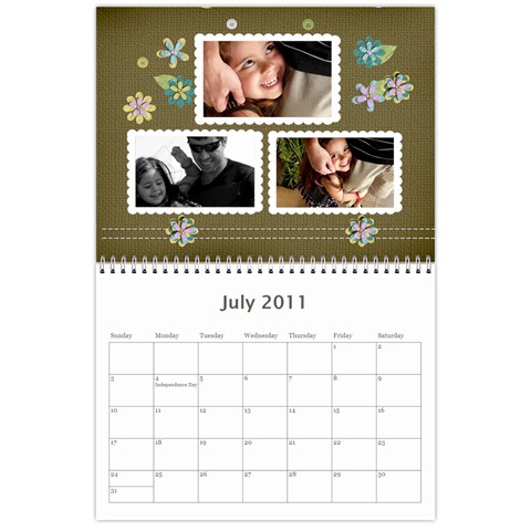 Calendario Jul 2011