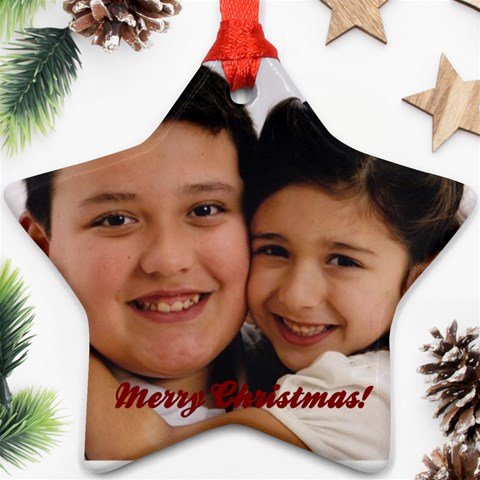 Xmas Ornament By Lettie Line Front
