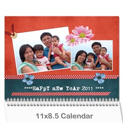 Y2011 - Wall Calendar 11  x 8.5  (12-Months)