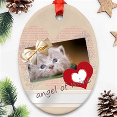 angel of mine - Ornament (Oval)