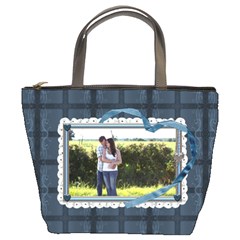 Blue Love Bucket Bag Blue Love Bucket Bag
