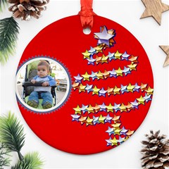 Christmas tree - Ornament (Round)