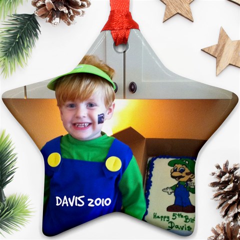 Davis Ornament By Cindy Blair Speigle Front
