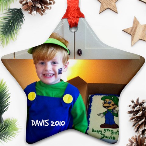 Davis Ornament By Cindy Blair Speigle Back