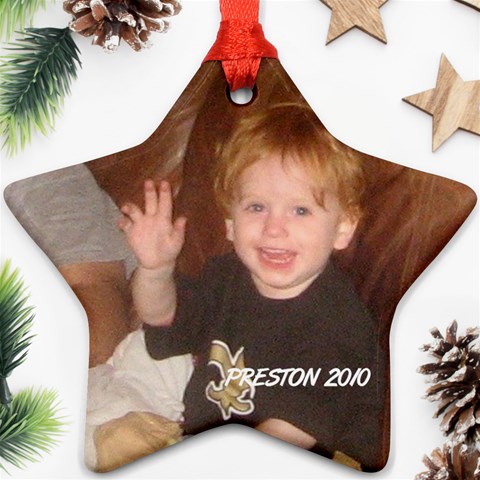 Preston Ornament By Cindy Blair Speigle Front