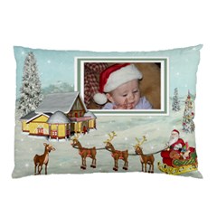 Here Comes Santa Pillow1