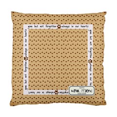 Pet Memorial Pillow - Standard Cushion Case (One Side)