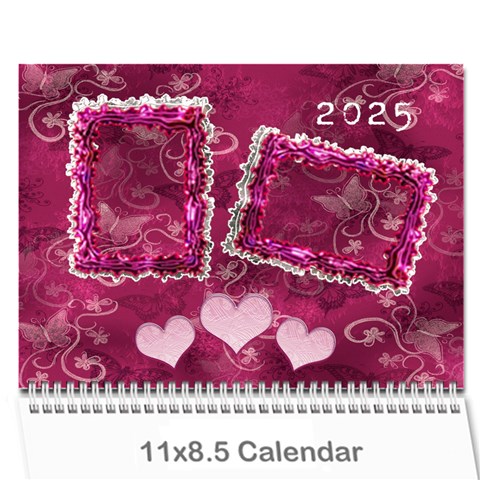 Frill Frame Calendar 2025 By Ellan Cover
