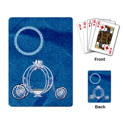 Playing Cards-Ella in Blue 1001 - Playing Cards Single Design (Rectangle) Playing Cards-Ella in Blue 1001 - Playing Cards Single Design (Rectangle)