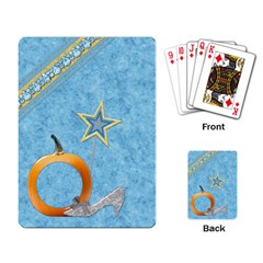 Playing Cards-Ella in Blue 1002 - Playing Cards Single Design (Rectangle) Playing Cards-Ella in Blue 1002 - Playing Cards Single Design (Rectangle)